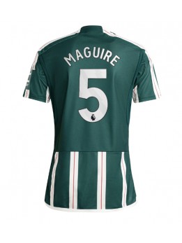 Moški Nogometna dresi replika Manchester United Harry Maguire #5 Gostujoči 2023-24 Kratek rokav